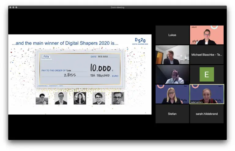 Digital Shapers winning